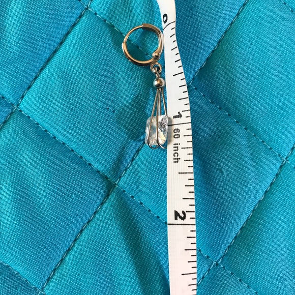 Earrings Crystal Drop - Picture 2 of 4